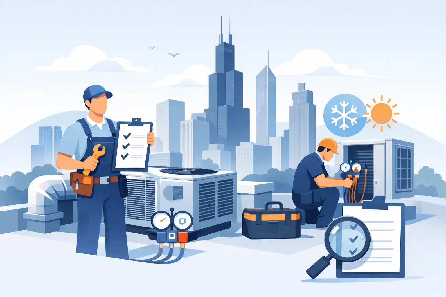 Commercial HVAC Maintenance Checklist for Chicago