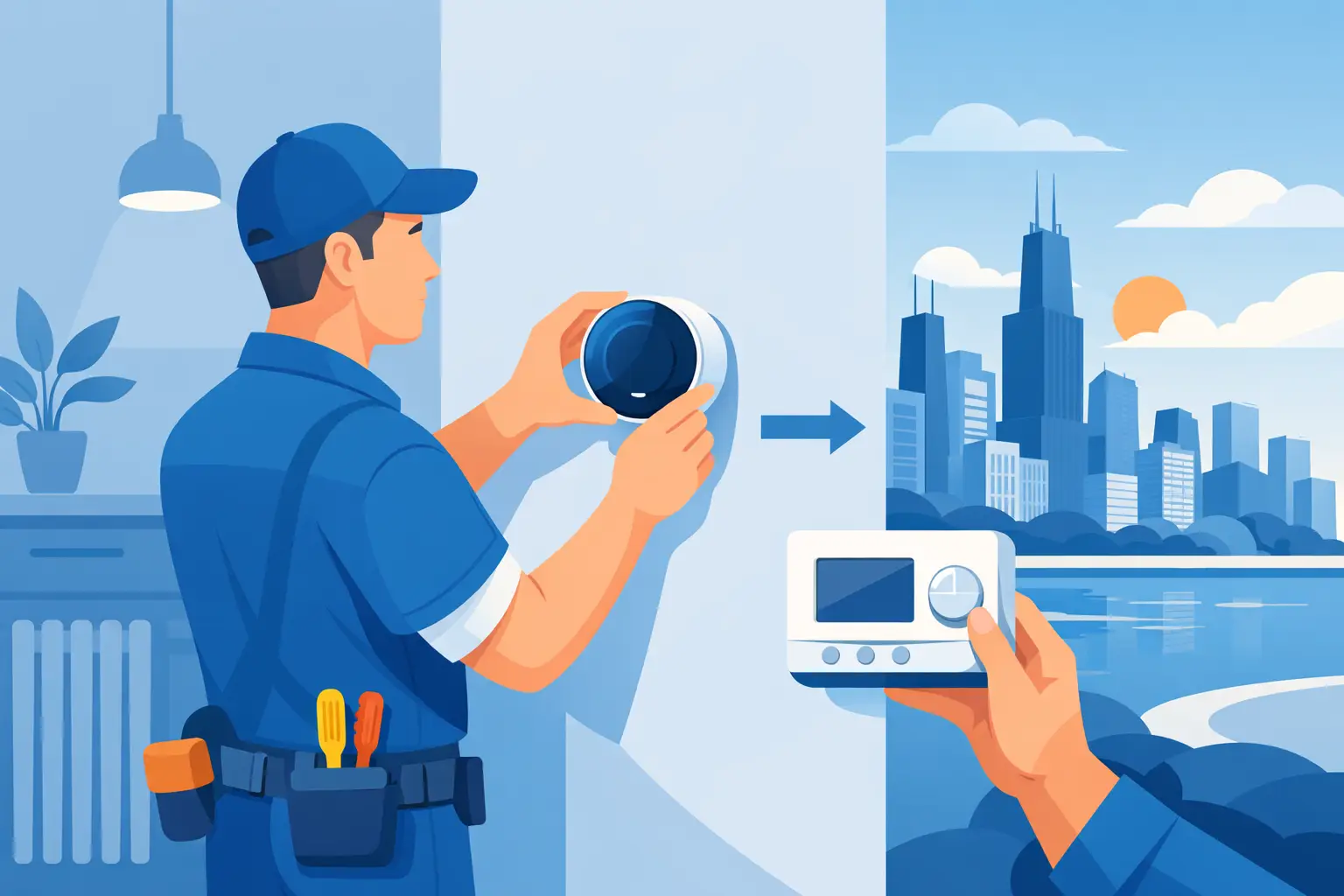 Need Thermostat Replacement Service in Chicago?
