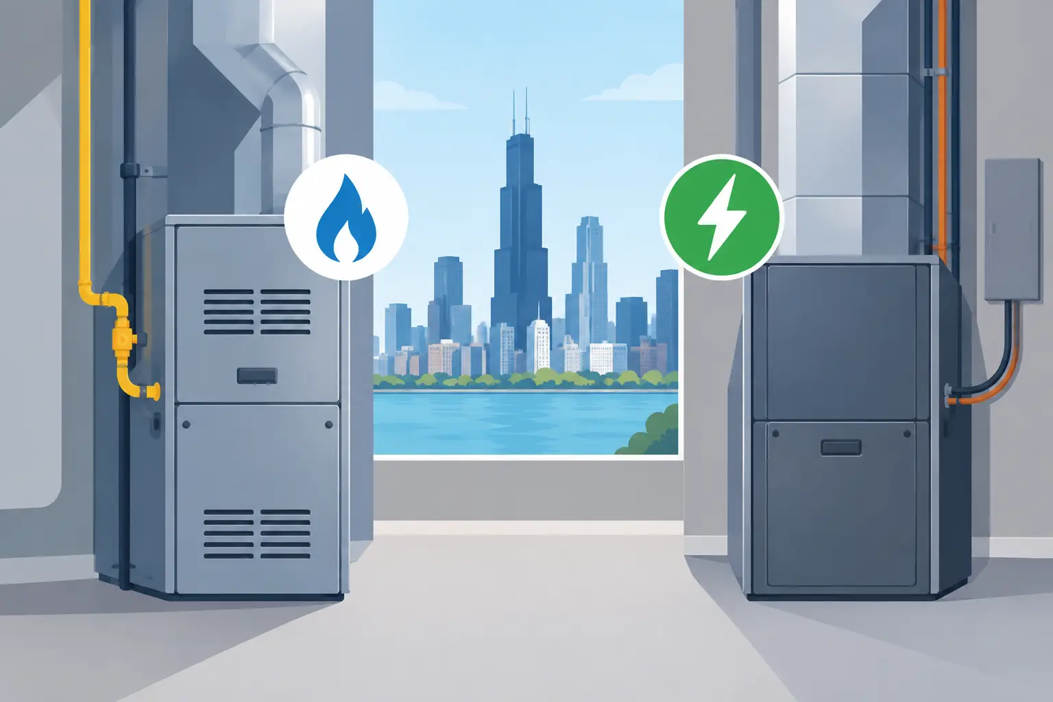 Gas Versus Electric Furnaces for Chicago Homes