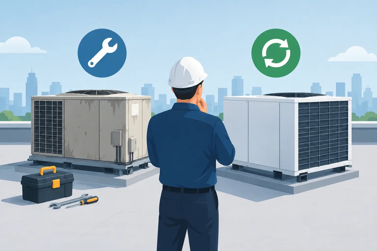 Repair Versus Replace Rooftop Units Wisely
