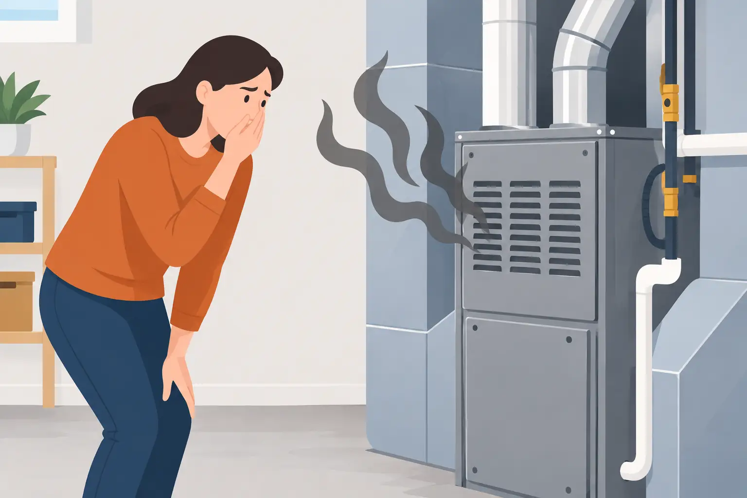 Why Does Furnace Smell Burning? What to Do